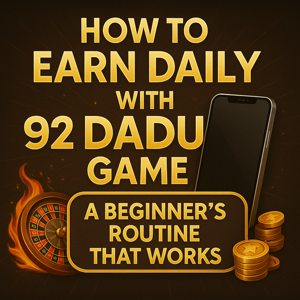 Earn Daily with 92 Dadu Game